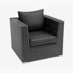 Load image into Gallery viewer, Amani Storage Armchair - Black Charcoal