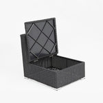 Load image into Gallery viewer, Amani Storage Centre Chair - Black Charcoal