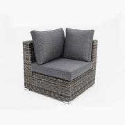 Amani 4pc Storage Lounge - Grey Storm