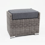 Load image into Gallery viewer, Amani Footstool - Grey Storm