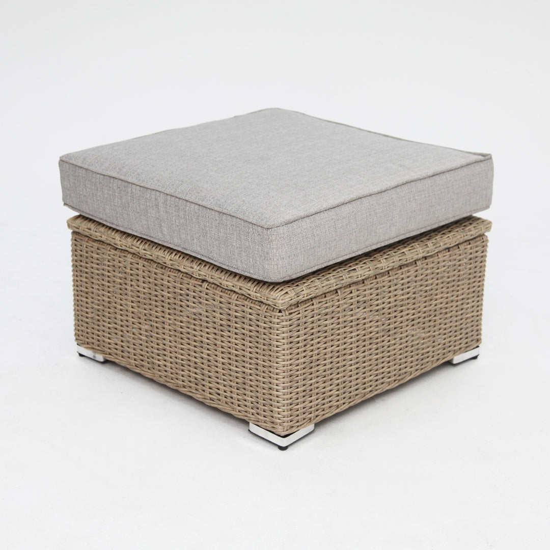 Amani 4pc Storage Lounge - Driftwood Stone