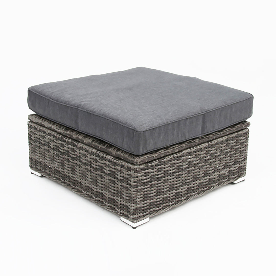 Amani 4pc Storage Lounge - Grey Storm
