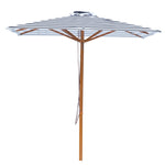 Load image into Gallery viewer, Billy Fresh 2m Timber-Look Aluminium Aruba Umbrella - Black
