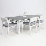 Load image into Gallery viewer, Athena Dallas 7pc Dining Setting - White