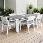 Load image into Gallery viewer, Athena Dallas 7pc Dining Setting - White