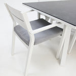 Load image into Gallery viewer, Athena Dallas 7pc Dining Setting - White