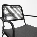 Load image into Gallery viewer, Milano Bahamas 7pc Dining Setting - Black
