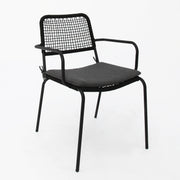 Milano Bahamas Round 6pc Dining Setting - Black