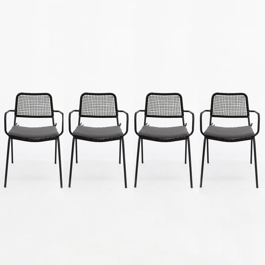 Bahamas Chair Set of 4 - Black