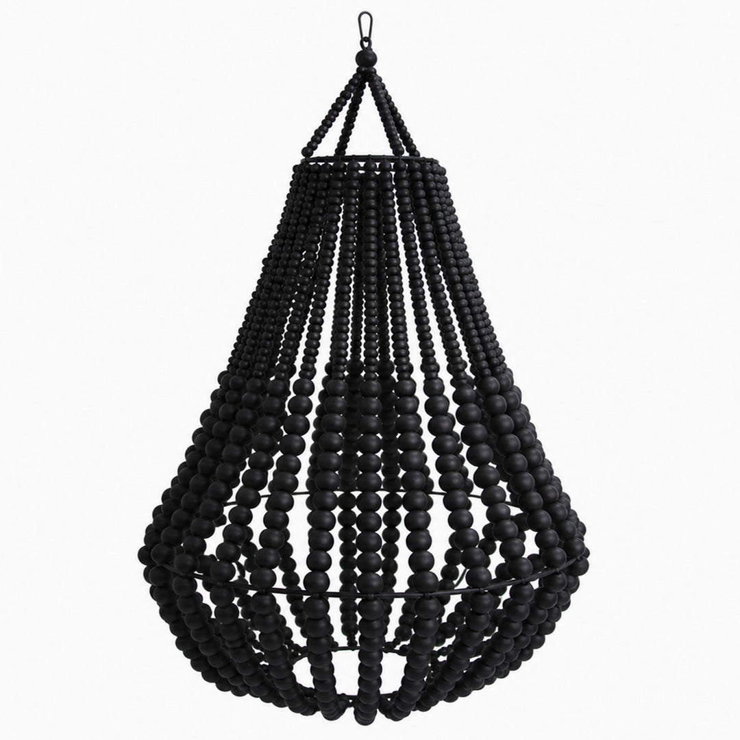 Hanging Bali Shade Large - Black