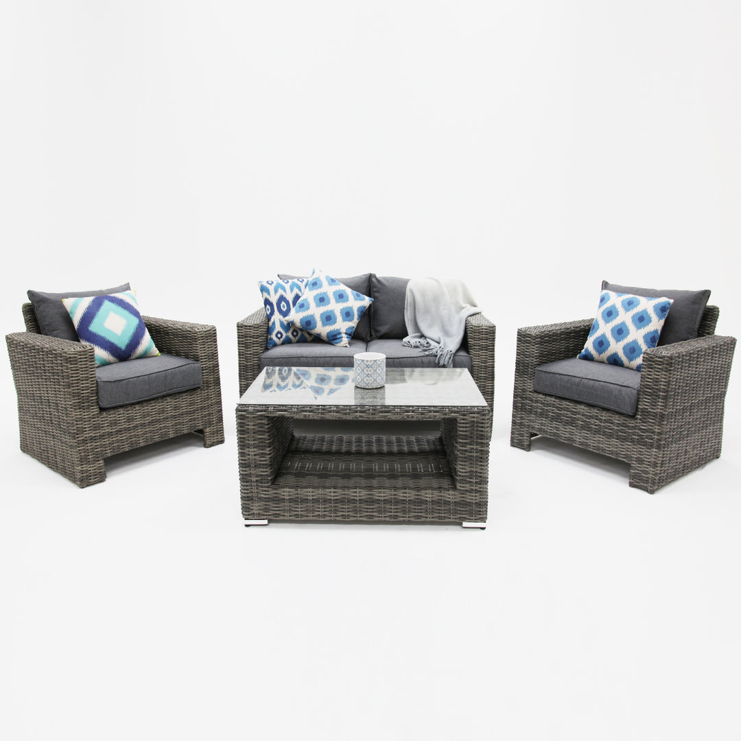 Banksia 211 Lounge Setting - Grey Storm