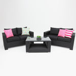 Load image into Gallery viewer, Banksia 22CT Lounge Setting - Black Charcoal
