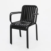 Bistro Cafe Chair Set of 2 - Black