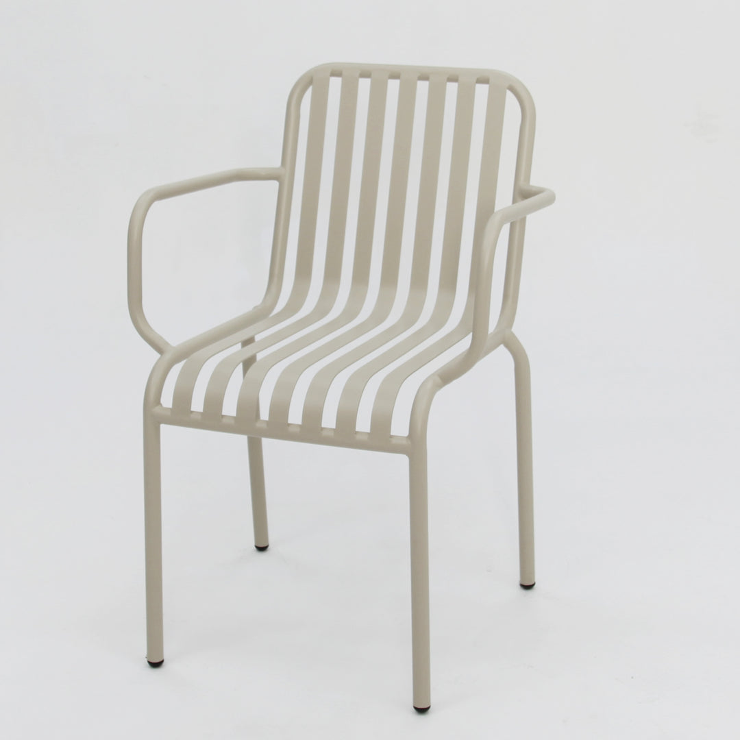 Bistro Cafe Chair Set of 2 - Beige