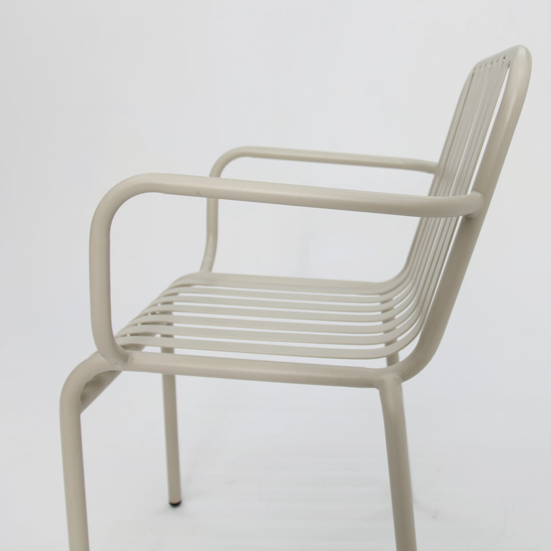 Bistro Cafe Chair Set of 2 - Beige