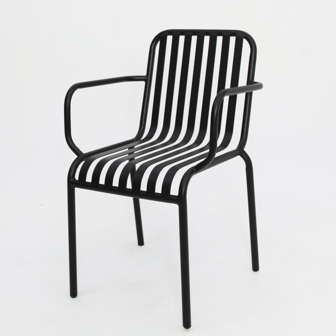Bistro 3pc Cafe Dining Setting - Black