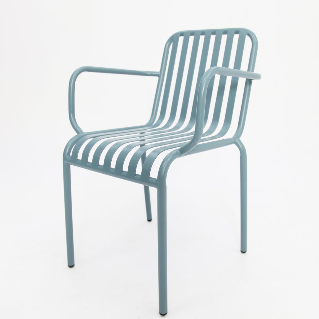 Bistro Cafe Chair Set of 2 - Blue