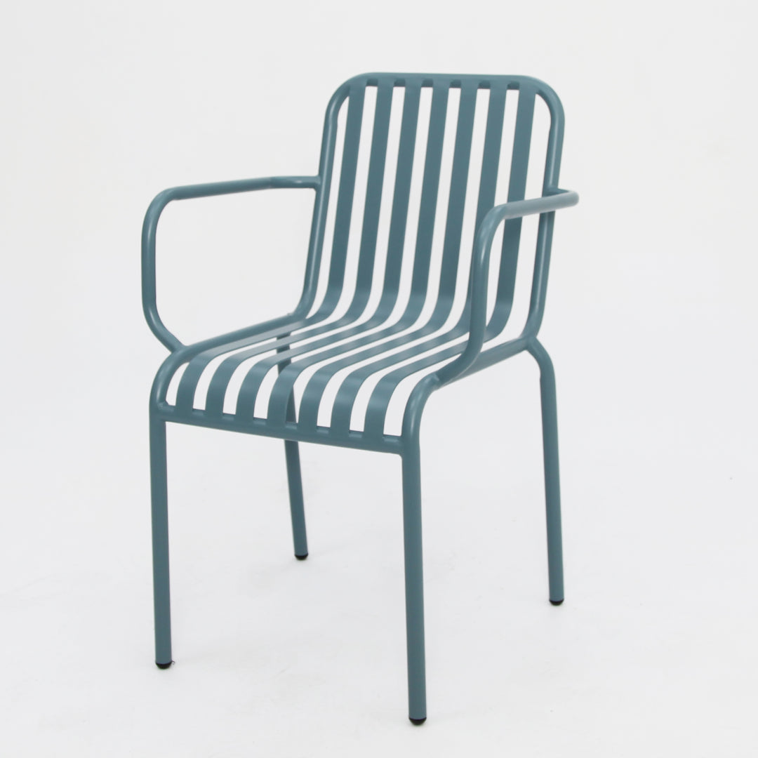 Bistro Cafe Chair Set of 2 - Blue