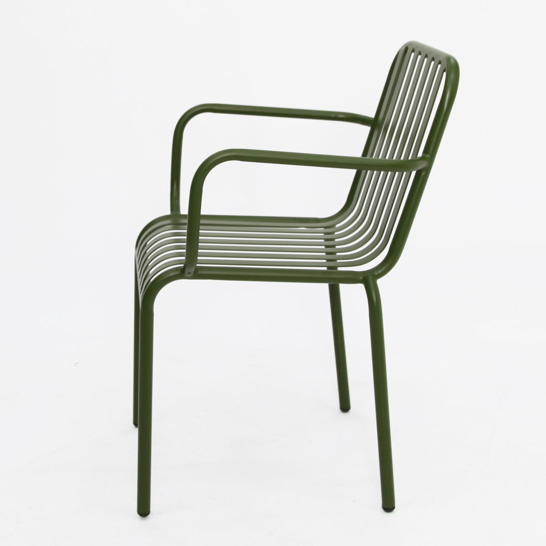 Bistro Cafe Chair Set of 2 - Green