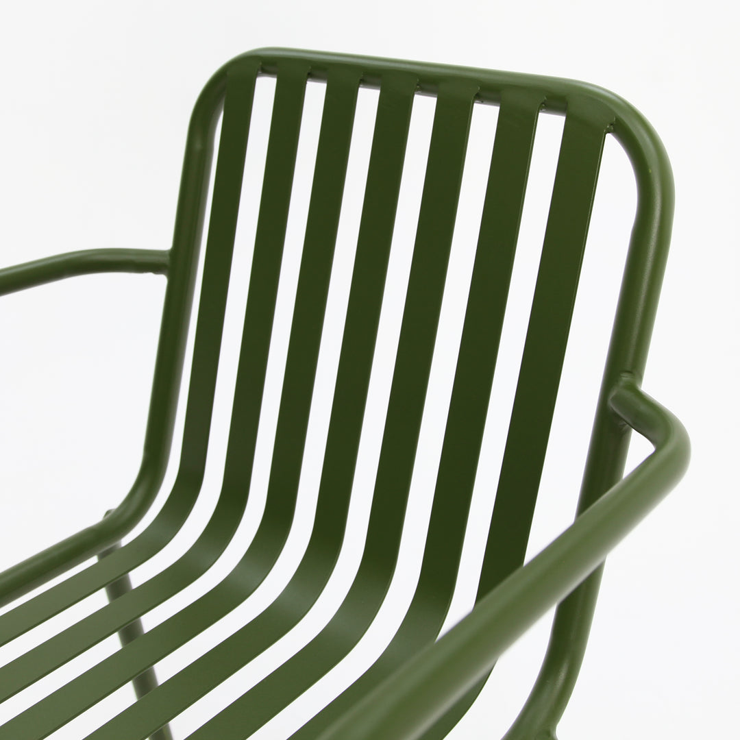 Bistro Cafe Chair Set of 2 - Green