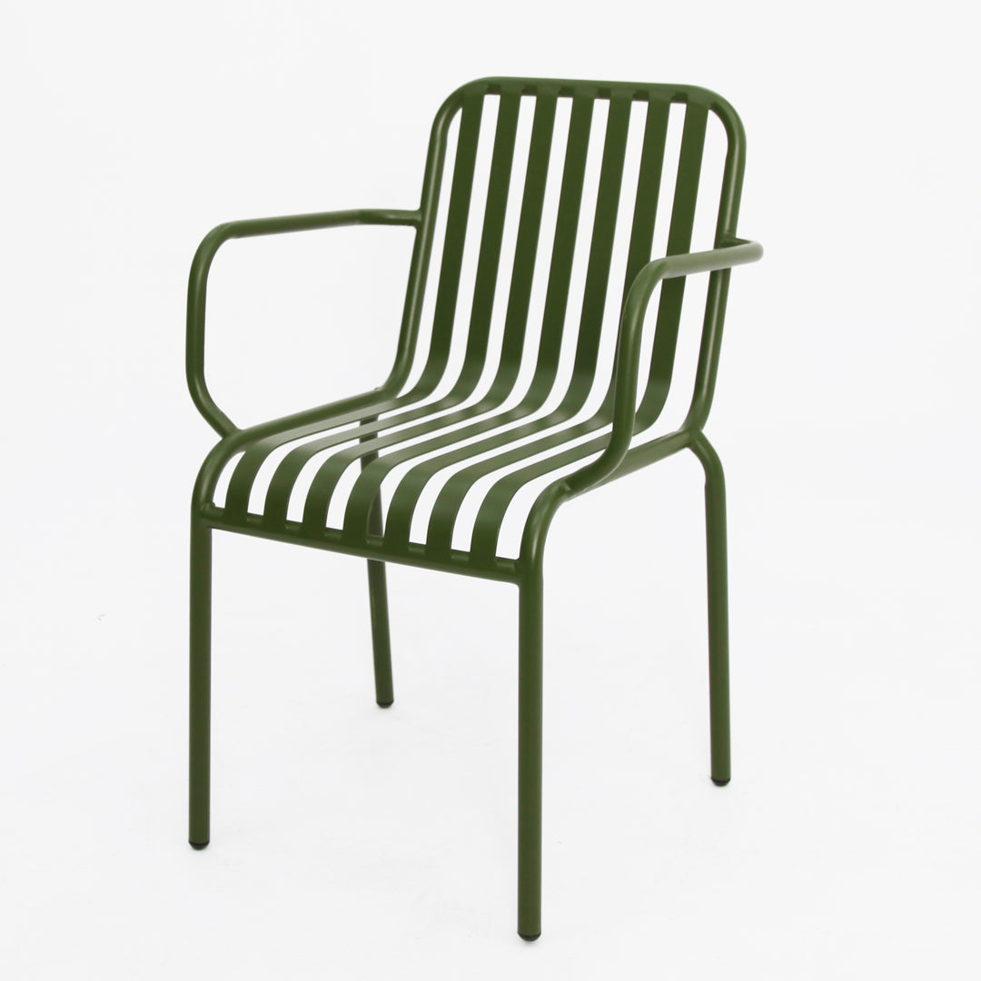 Bistro Cafe Chair Set of 2 - Green