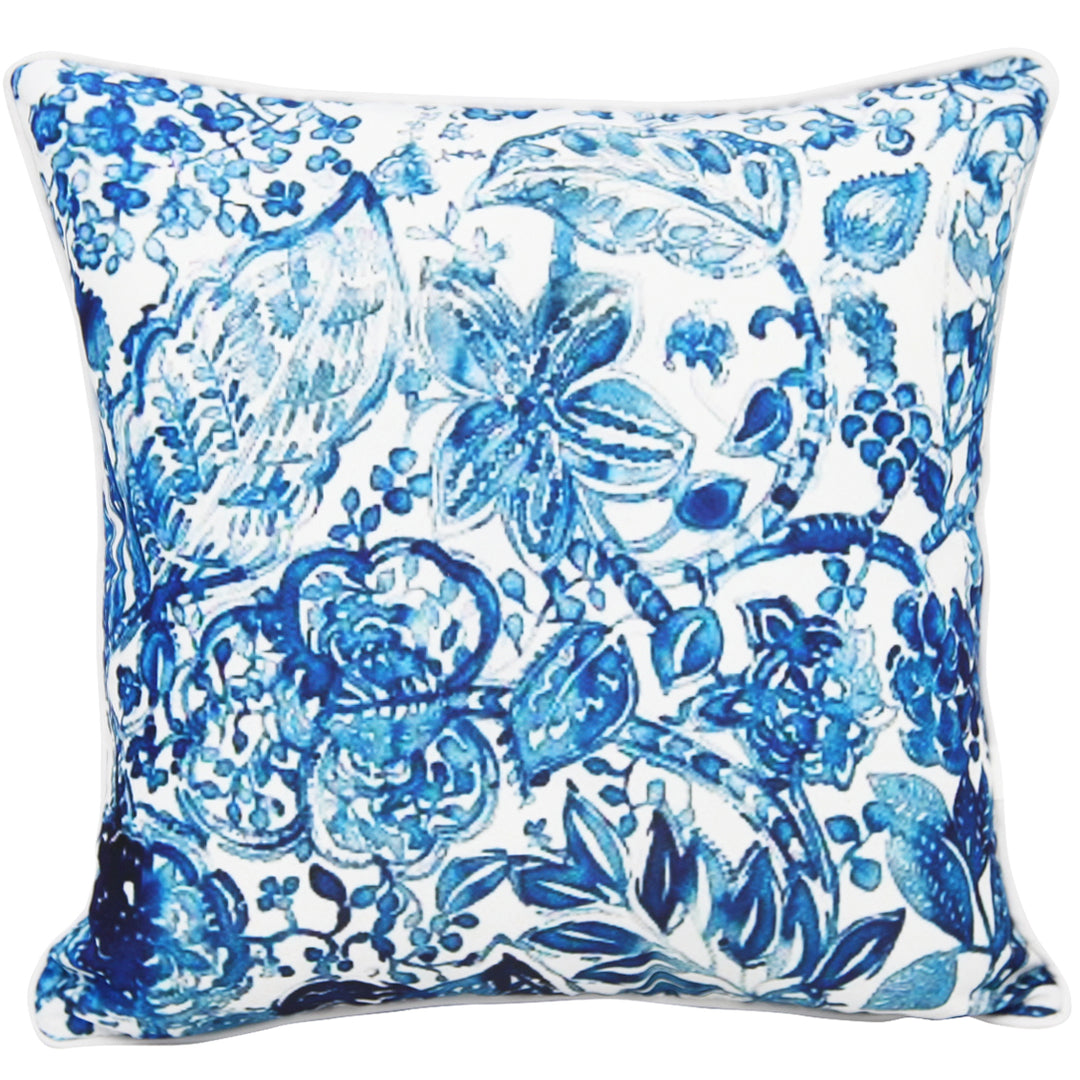 Blue Garden 45x45 Outdoor Cushion