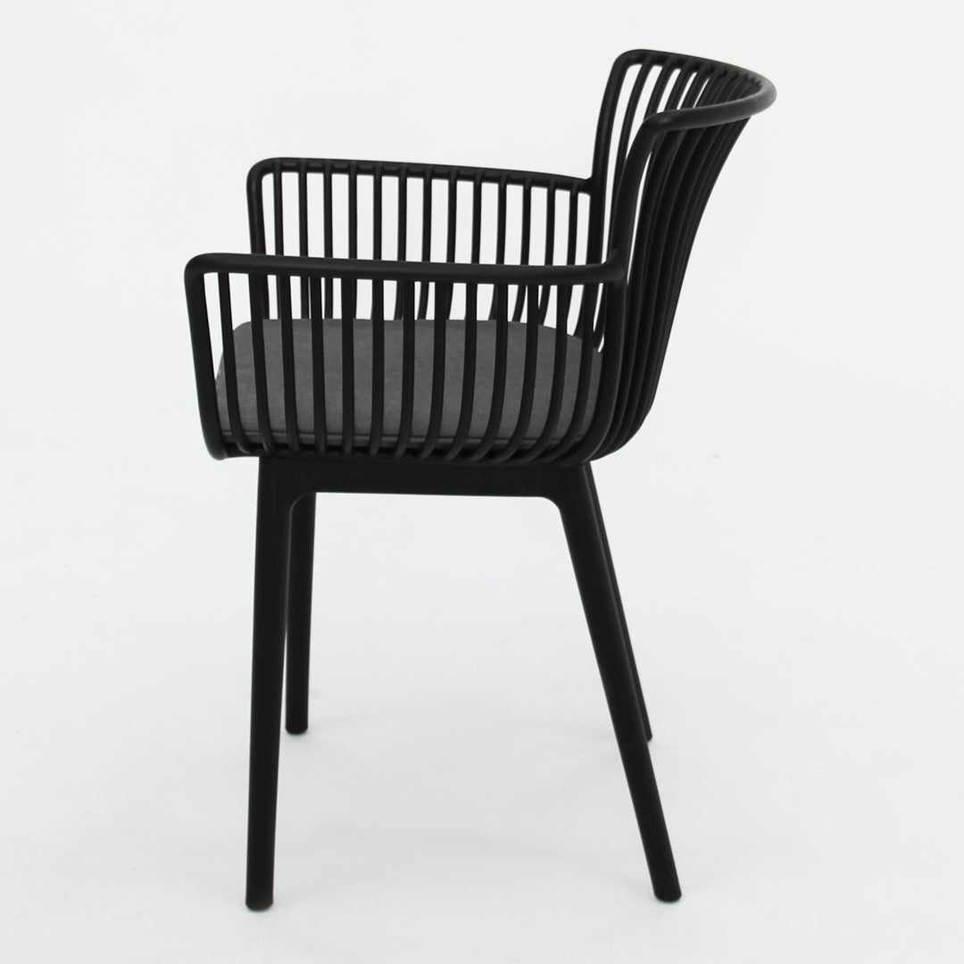 Ravenne Canela 9pc Dining Setting - Black