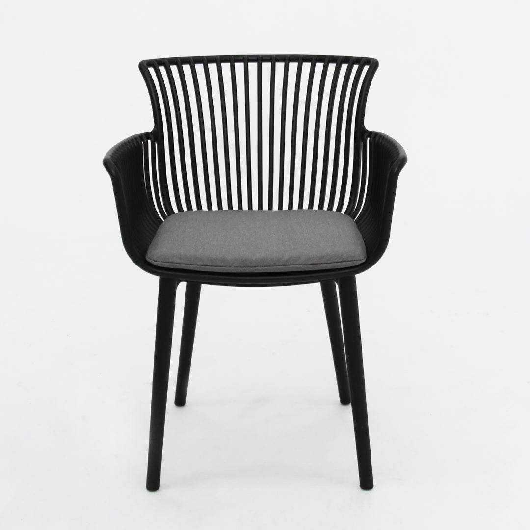 Ravenne Canela 9pc Dining Setting - Black