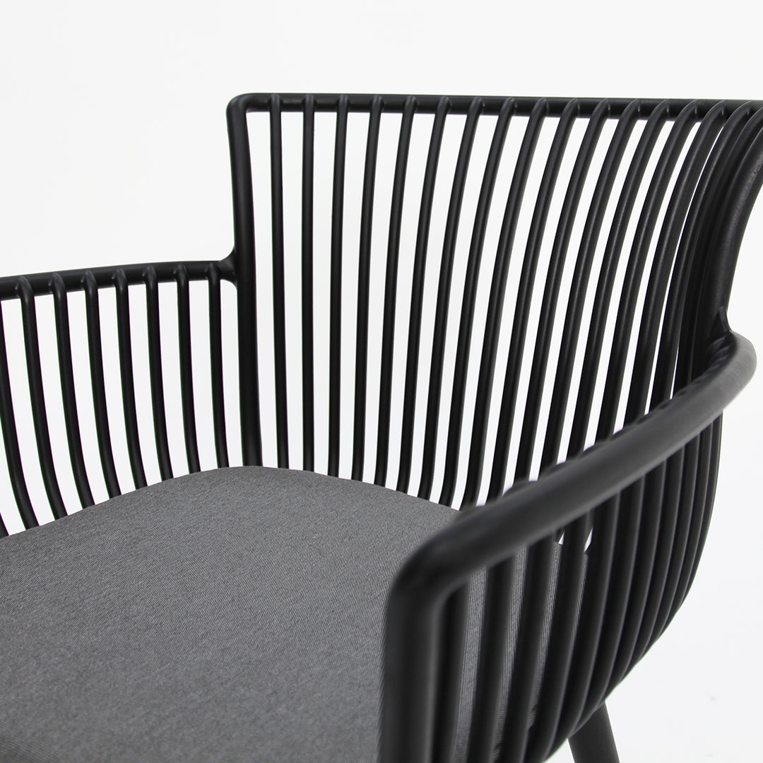 Ravenne Canela 9pc Dining Setting - Black