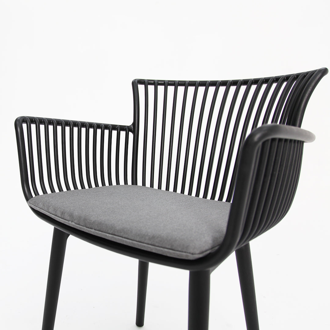 Ravenne Canela 9pc Dining Setting - Black