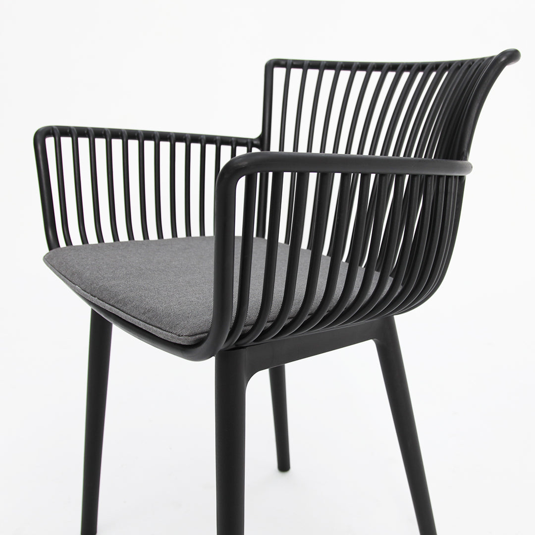 Ravenne Canela 9pc Dining Setting - Black