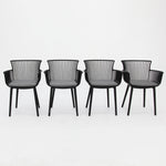 Load image into Gallery viewer, Canela Dining Chair Set of 4 - Black
