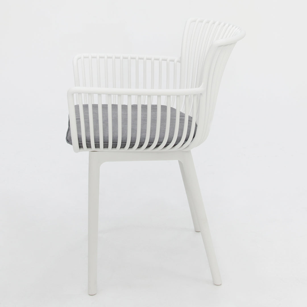 Canela Dining Chair Set of 4 - White