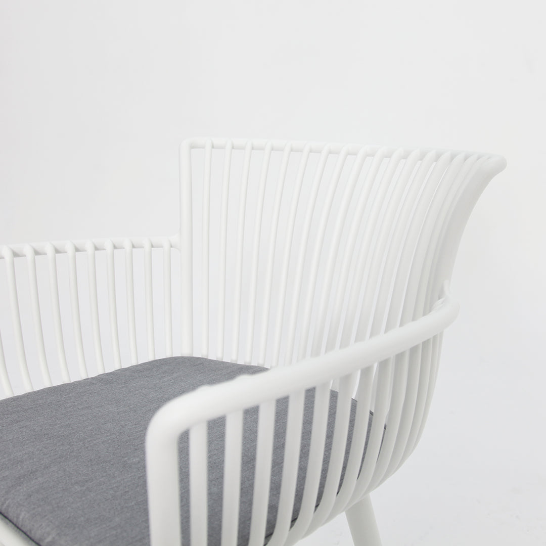 Canela Dining Chair Set of 4 - White