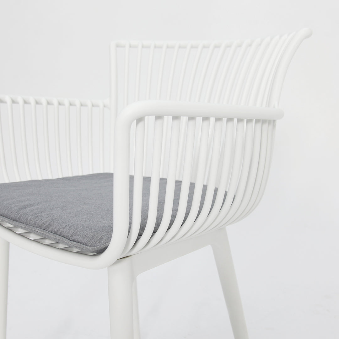 Canela Dining Chair Set of 4 - White