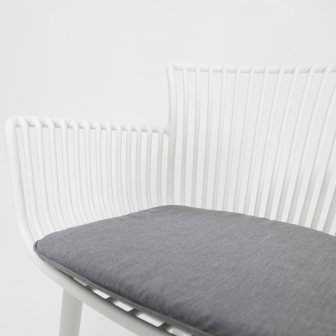 Canela Dining Chair Set of 4 - White