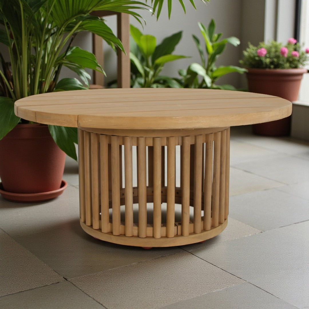 Carella Round 80cm Coffee Table