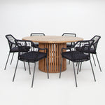 Load image into Gallery viewer, Carella Jamaica 7pc Dining Setting
