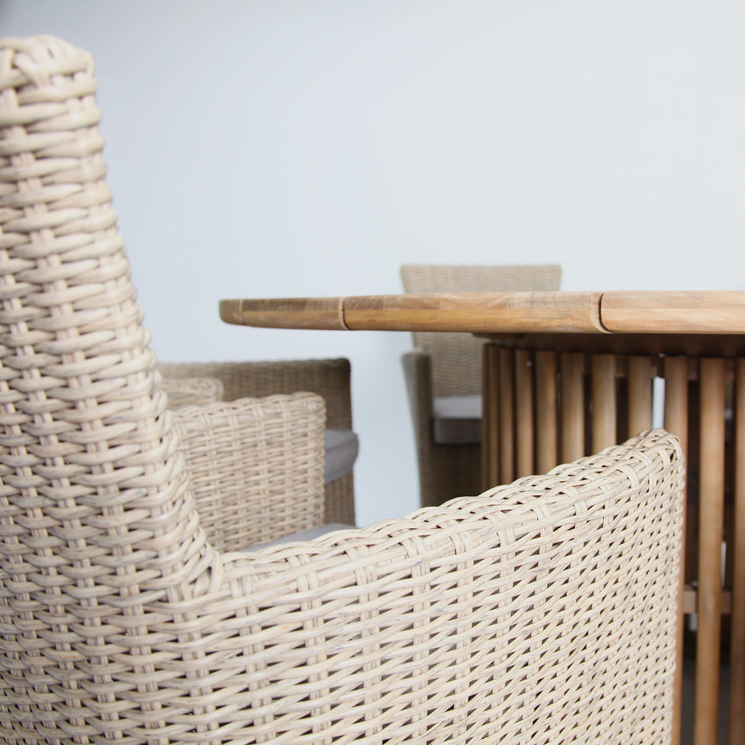 Carella Amani 7pc Dining Setting - Driftwood