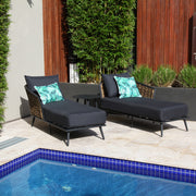 Casablanca 3pc Chaise Lounge Setting