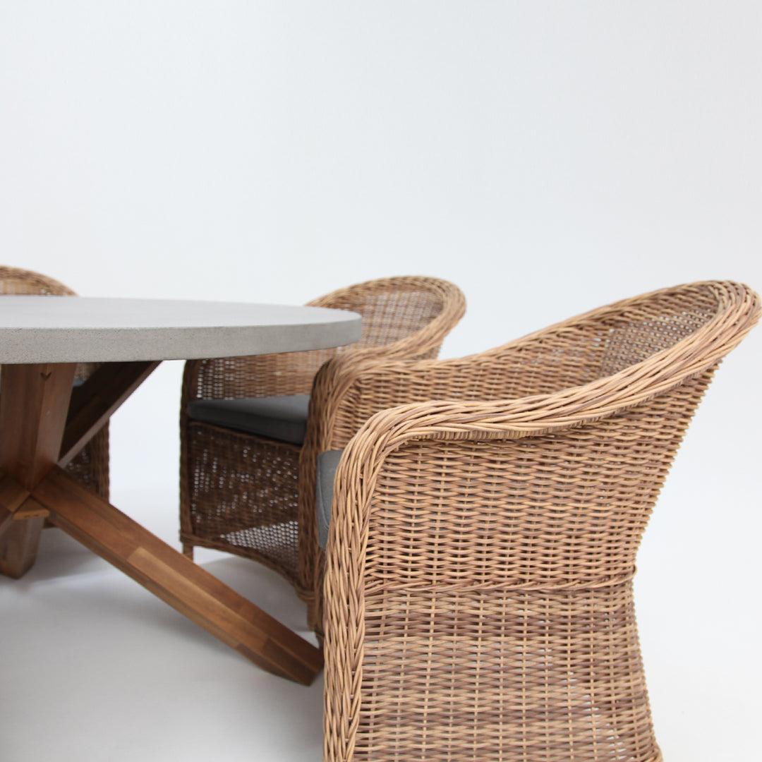 Charlotte Portland 6pc Dining Setting