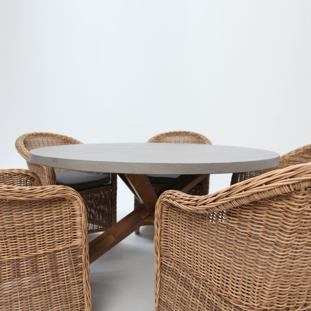 Charlotte Portland 6pc Dining Setting