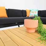 Load image into Gallery viewer, Charlton Corner Lounge Setting - Black
