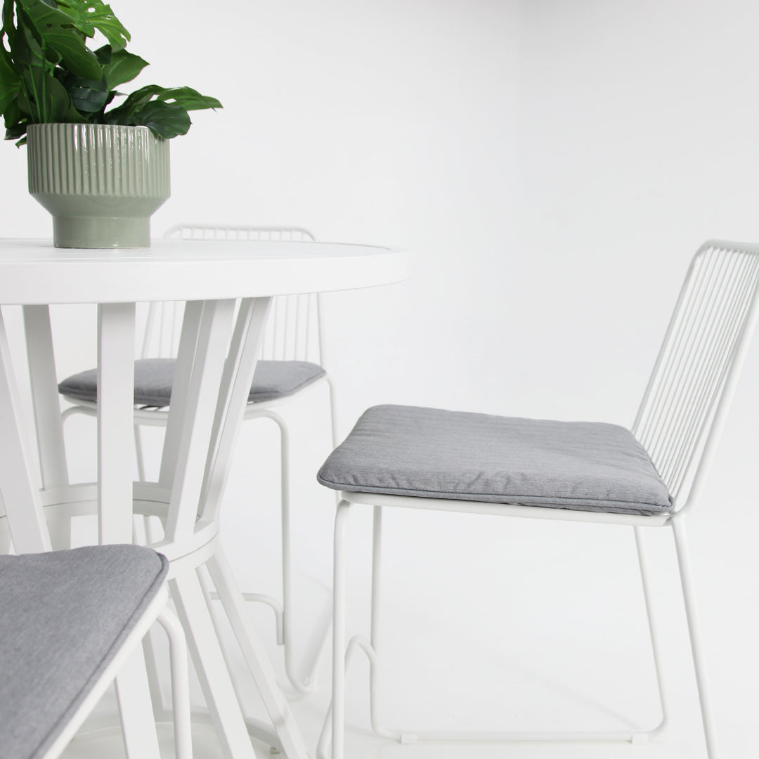 Cila 5pc Bar Setting - White