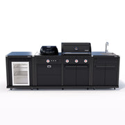 Coleman Revolution Dual Fuel with Sink and Fridge Modules - Matte Black
