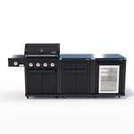 Load image into Gallery viewer, Coleman Revolution Dual Fuel with Bench and Fridge Module - Charcoal Glimmer
