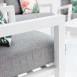 Load image into Gallery viewer, Consuela 4pc Lounge Setting - White
