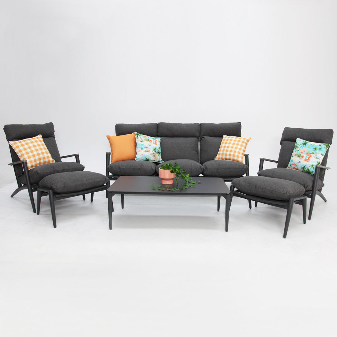 Cora 6pc Lounge Setting