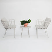 Daisy 3pc Balcony Setting - White