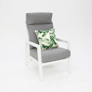 Dakota 5pc Recline Lounge Setting - White